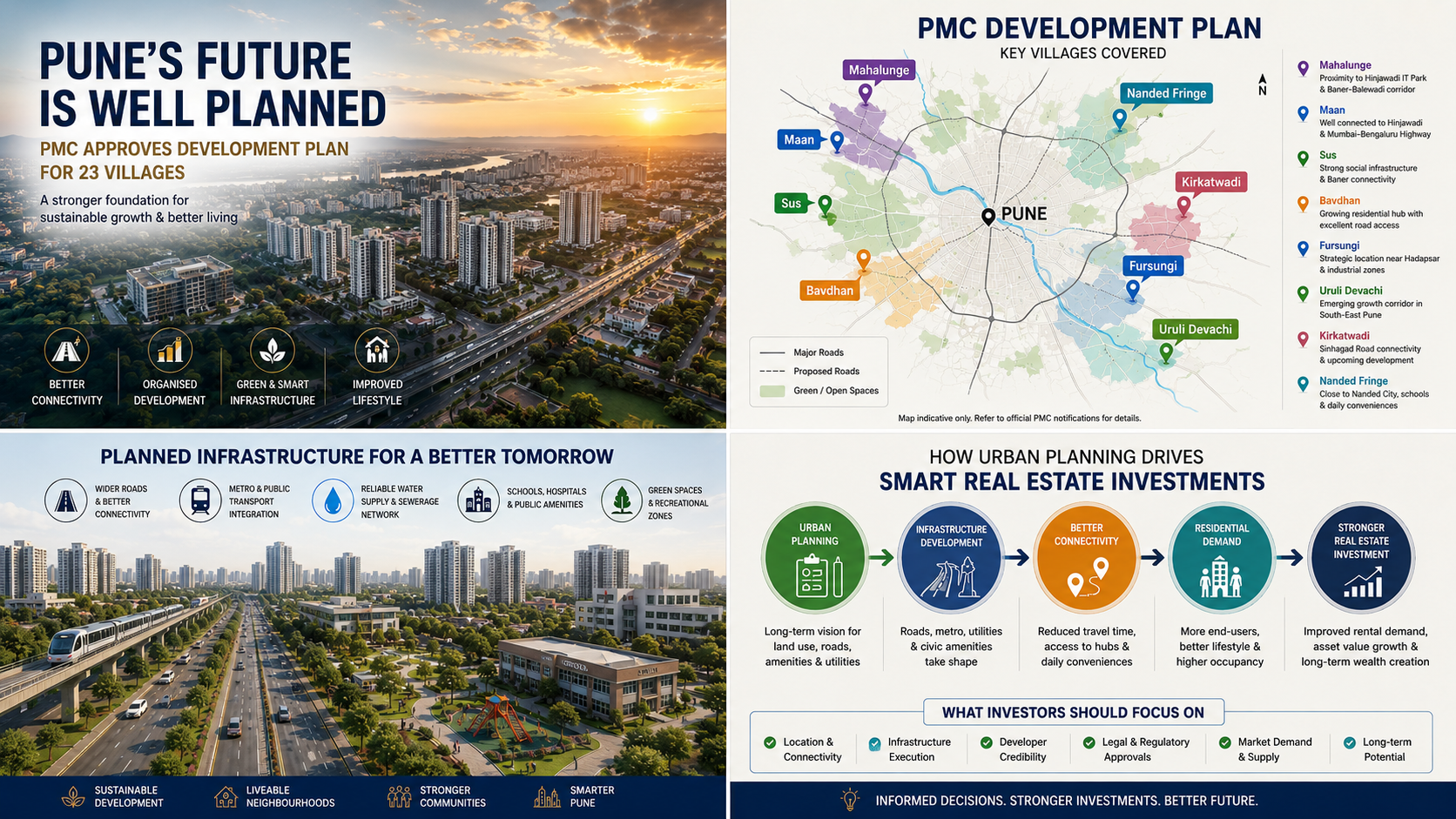 PMC Approves Development Plan (DP) for 23 Villages: What It Means for Pune Real Estate Investors in 2026
